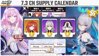 What Should You Pull Honkai Supply Calendar v73 [upl. by Otnicaj853]