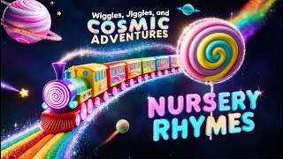 Wiggles Jiggles and Cosmic Adventures 10 Magical Nursery Rhymes for Kids  Kids Song  SingAlong [upl. by Aydidey]