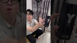 YSL Y Refill 150ml Open ASMR funny  Tiến Perfume [upl. by Nosnev]