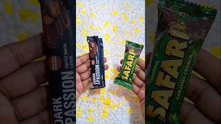 Safari caramel crunch and dark Passion Coated wafer layers chocolate snacks [upl. by Colis]