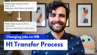 Changing Jobs on H1B  H1 Transfer Process [upl. by Dahle]