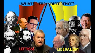 Leftism Vs Liberalism  Whats the difference Politics 101 [upl. by Ayetal]