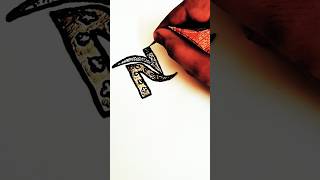 Amazing Letter quotNquot Mehndi Design Mehndi Design mehndi viral hennadesign ytshorts [upl. by Bathesda]