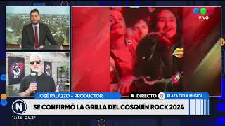 Palazzo confirma la grilla del Cosquín Rock 2023 [upl. by Akienahs520]