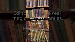 Why Edinburgh is real magic 🪄 🧹 🧐for bibliophiles hogwarts scotlandenglandBhargave [upl. by Draned]