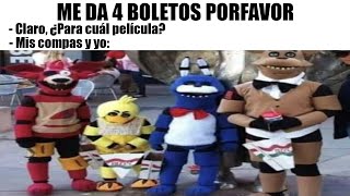 MEMES DE FIVE NIGHTS AT FREDDYS 7 [upl. by Mikel]