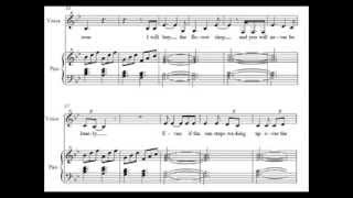 The Gambler  fun PIANO SHEET MUSIC [upl. by Rogerson657]