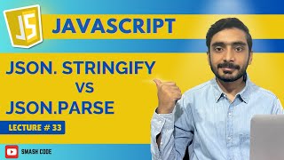 JavaScript Tutorial 33 JSON Stringify amp Parse Explained  Web Dev 128 [upl. by Bael569]