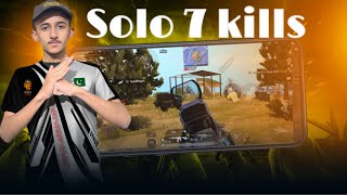 Solo 7 kills  E Fragger  Team Nova Elites  PUBG Mobile [upl. by Anorahs]