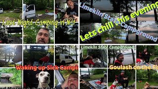 Limekiln State Campground Inlet NY Site 49 Full Series AFT 2024🔥🆙 vanlife trevdevadventures [upl. by Rooke]