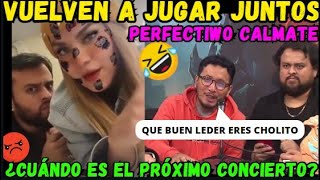 🔥IWO Y OLENKA VUELVEN A JUGAR JUNTOS🔥ERES UN BUEN LEDER CHOLITO😂 [upl. by Oinimreh]