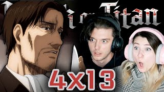 Attack on Titan 4x13 quotChildren of the Forestquot  Reaction and Discussion [upl. by Greenberg989]