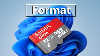 How To Format Micro SD Card On Windows 11 [upl. by Alyt661]