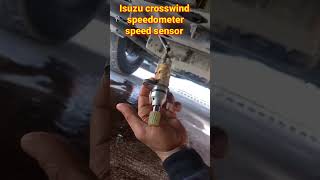 Isuzu Crosswindspeedometer speed sensor shortvideo shortbeta diy [upl. by Haet]