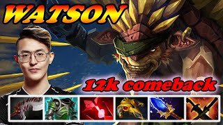 Watson 3 EU super Bristleback carry 12k comeback  Dota 2 Pro Gameplay [upl. by Driskill]