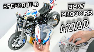 LEGO 42130 Speedbuild  LEGO BMW M 1000RR  Speed build 42130  LEGO Technic 2022  LEGO Motorcycle [upl. by Edouard]