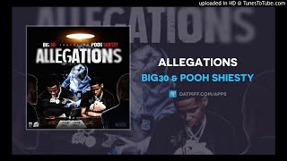 BIG30  Allegations feat Pooh Shiesty Instrumental [upl. by Aierbma]