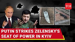 Russia Attacks Zelenskys Base Drone Hits Ukraine Parliament Premises Explosions Rock Kyiv [upl. by Joab]