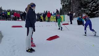 Ingeborg Rustad langrenn junior NC2 Granåsen februar 2024 [upl. by Alyal]