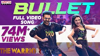 Bullet Full Video Song  The Warriorr  Telugu  Ram Pothineni Krithi Shetty  Simbu  DSP [upl. by Iney]