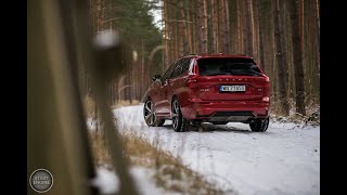 Volvo XC60 B5 AWD MHEV Ultra Dark 2023  test PL I Start Enginepl [upl. by Nirual]