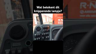 Wat betekent dit knipperende lampje buschauffeur vlog 181 [upl. by Machute633]