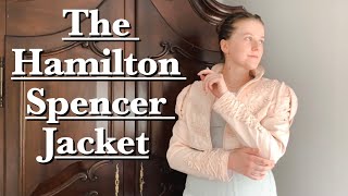 I made the Hamilton Spencer Jacket for a job interview  Sew With Me Ep 1  Historical Sewing Vlog [upl. by Eelrebmik]