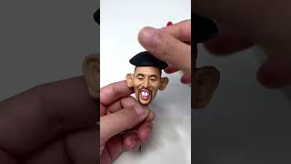 Clay Artisan JAY ：Crafting a Funny Clay Portrait with Personality [upl. by Yasdnyl]