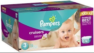 Pamper Cruisers diapers review [upl. by Orvie]