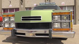 Wagon Queen Family Truckster National Lampoons Vacation famous movie wagon Goodguys19 Samspace81 [upl. by Notirb]