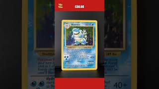 NEW LISTINGBlastoise 2102 Base Set GOODLight Play Condition Pokémon Card Holo Rare [upl. by Yllaw]