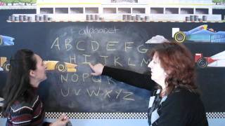 Lesson 7  The Alphabet  Learn English with Jennifer [upl. by Anwaf]