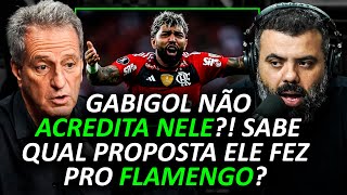 PRESIDENTE do FLAMENGO EXPÕE BASTIDORES com GABIGOL RODOLFO LANDIM [upl. by Kevina]