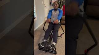 Rowing Machine Demo rowingmachine workoutathome fullbodyworkout productreview jerricabrown [upl. by Eseeryt]