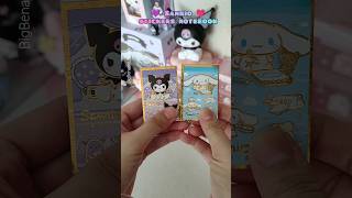 Unboxing Sanrio Sticker Mini Notebook sanrio kuromi shortskawaii sanriocharacters cinnamoroll [upl. by Keelby]