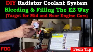 Radiator Coolant System Bleeding amp Filling the EZ way [upl. by Payne]