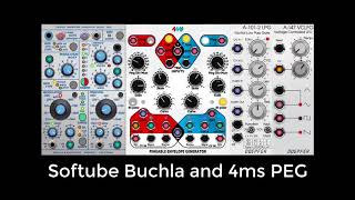 Softube Buchla and 4ms Pingable Envelope Generator PEG [upl. by Mauricio]