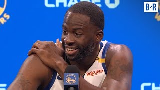 Draymond Goes Back amp Forth w Reporter on Why People Shouldnt Worry About Him  2024 NBA Media Day [upl. by Stedmann]