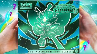 APRO IL SET ALLENATORE FUORICLASSE DI POKEMON CREPUSCOLO MASCHERATO  Elite Trainer Box Ogerpon [upl. by Fayina961]