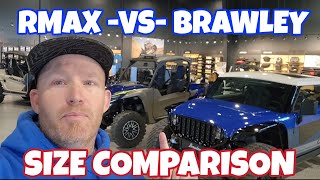 RMAX VS BRAWLEY Size comparison Bigger or smaller than you thought [upl. by Olecram]