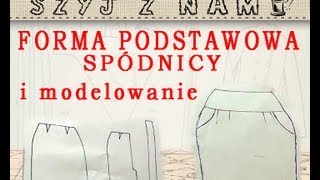 Forma podstawowa spódnicy i modelowanie Szycie krok po kroku dla początkujących [upl. by Past]