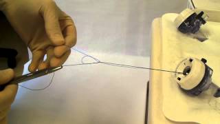 Extracorporeal Sliding Knot [upl. by Tnecillim879]