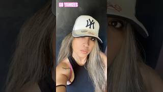 GO YANKEES White amp NAVY BLUE HAT yankees goyankees shorts youtubecreators YouTubeHighFive [upl. by Henig]