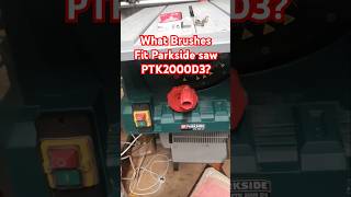 What Brushes fit Parkside PTK2000D3 saw powertools powertoolsrepairing parkside shorts [upl. by Sammer114]