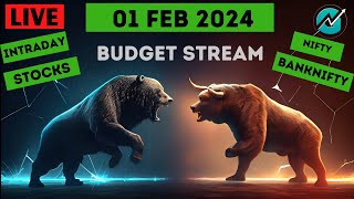 Budget 2024 Intraday Trading  1 Feb Budget Plan  Banknifty Live Strategy  GOC Technology [upl. by Etnelav575]