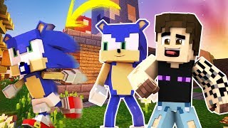 SONIC TIENE UN BEBE EN MINECRAFT  LA ALDEA PIRULETA  CASIMOCHOTV [upl. by Alleuqram13]