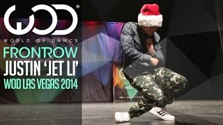 Justin quotJet Liquot Valles  FRONTROW  World of Dance Las Vegas 2014 WODLV [upl. by Analem137]