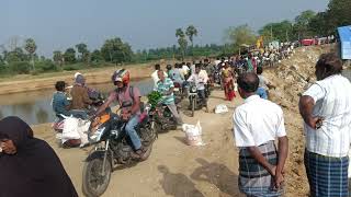 virinchipuram river bridge road today Vellore virinchipuram bridge palar river [upl. by Attela]