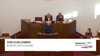 quotAntrag des Beirats Obervielandquot Rede von Sven Schellenberg Bündnis Deutschland am 16 April 2024 [upl. by Eaver]