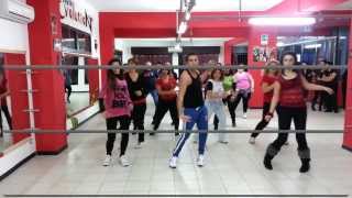 Bachata Darte Un Beso Prince Royce 2014 coreografico choreography dance ballo di gruppo tormentone [upl. by Treboh]